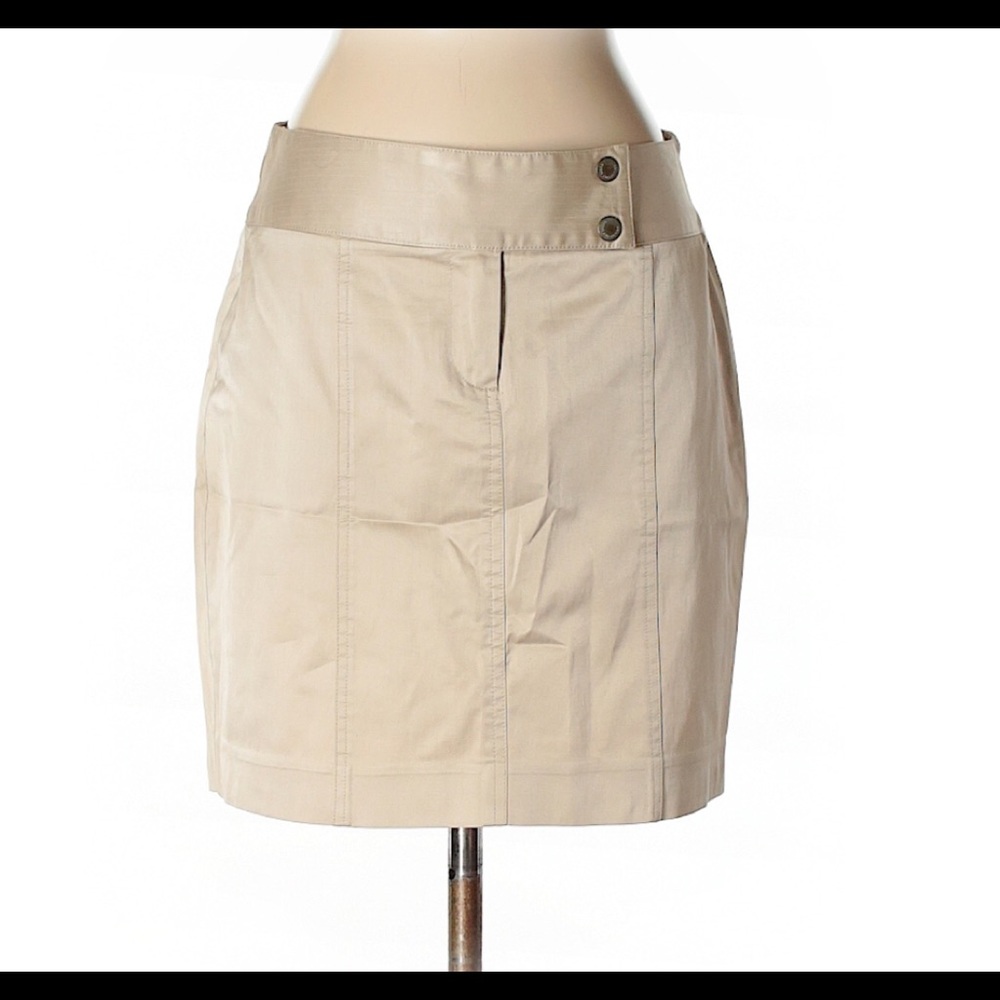Guess Collection Mini Skirt Natural Tan 28” Waist